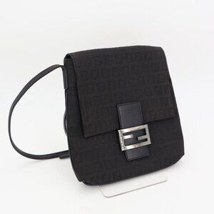Fendi Zucchino Messenger Shoulder Bag 8 Bt075